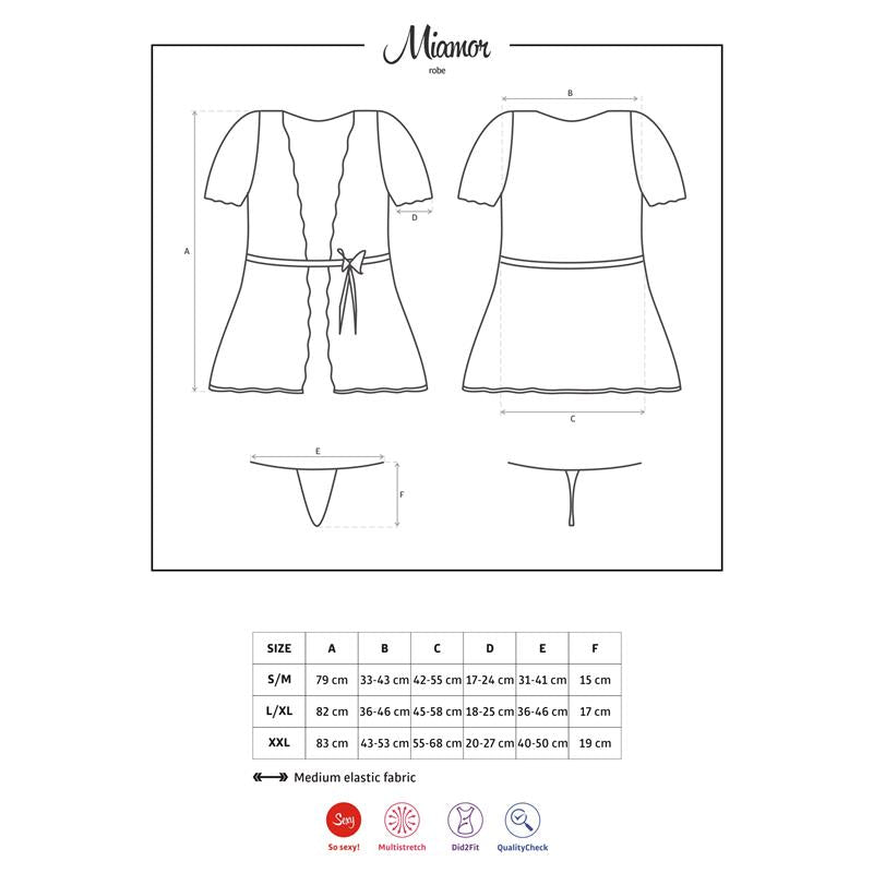 Miamor Kimono White - UABDSM