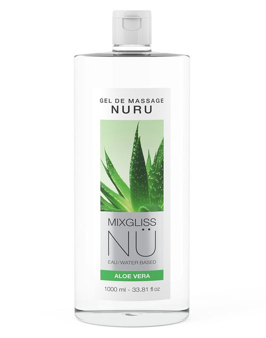 Mixgliss - NU Aloe Vera - Water-based Lubricant - 1000 Ml Mixgliss - NU Aloe Vera - Water-based Lubricant - 1000 Ml - UABDSM