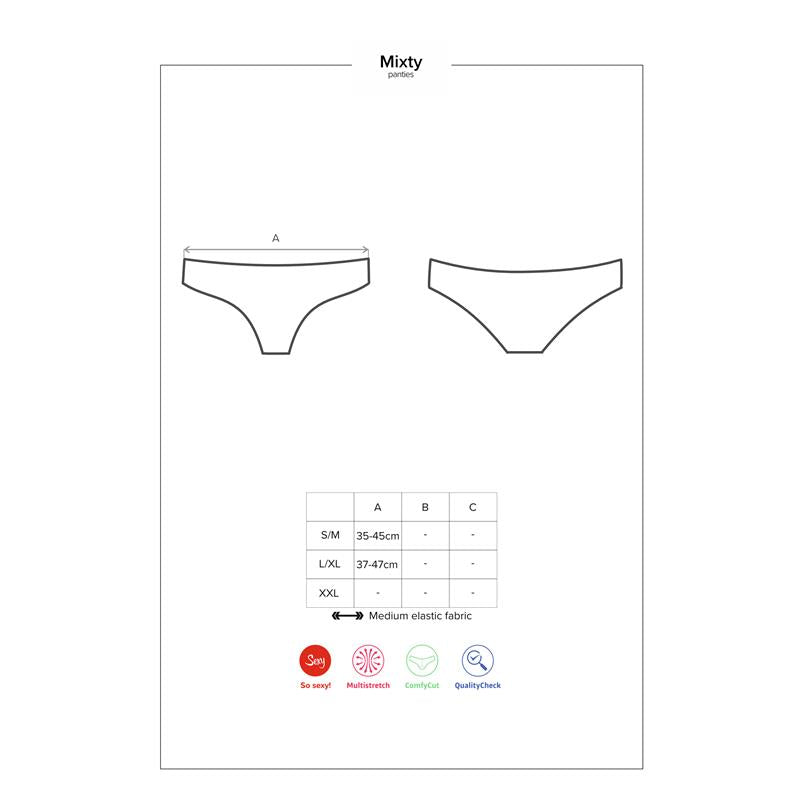 Mixty Panties Black - UABDSM