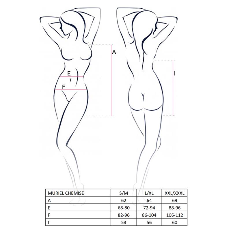 Muriel Chemise Black - UABDSM