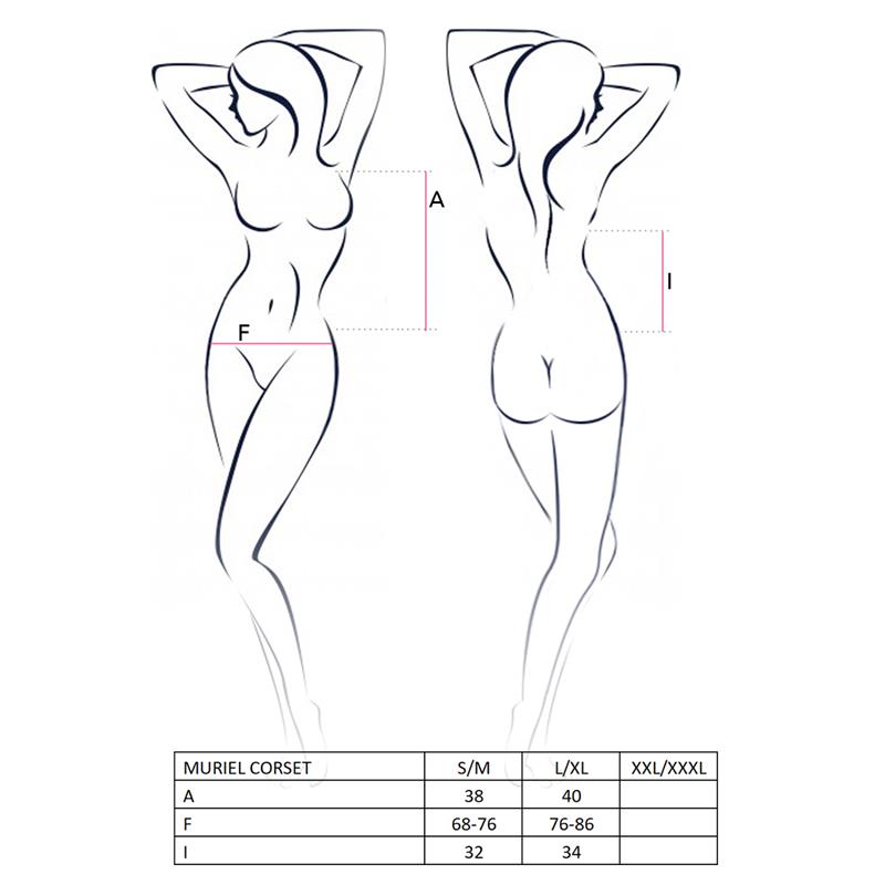 Muriel Corset Black - UABDSM