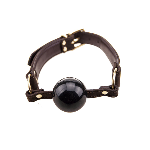 BOUND Nubuck Leather Solid Ball Gag BOUND Nubuck Leather Solid Ball Gag - UABDSM