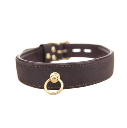 BOUND Nubuck Leather Choker with O Ring BOUND Nubuck Leather Choker with O Ring - UABDSM