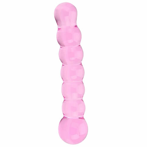 Spectrum Ribbed Glass Dildo Spectrum Ribbed Glass Dildo - UABDSM