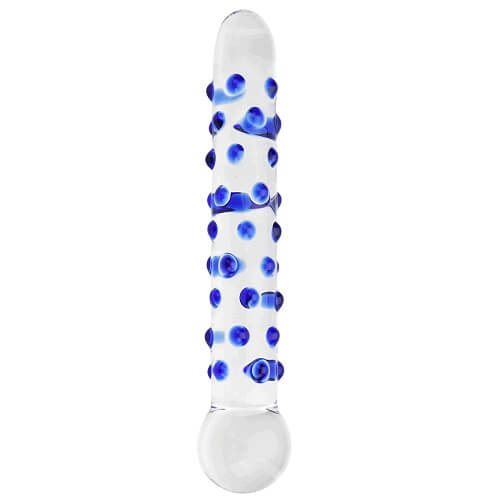 Spectrum Nubby Textured Glass Dildo Spectrum Nubby Textured Glass Dildo - UABDSM