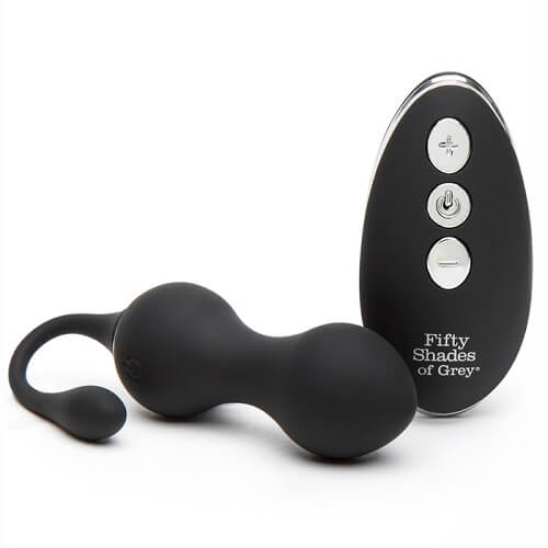 Fifty Shades of Grey Relentless Vibrations Remote Control Kegel Balls Fifty Shades of Grey Relentless Vibrations Remote Control Kegel Balls - UABDSM