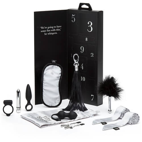 Fifty Shades of Grey Pleasure Overload 10 Days of Play Couples Kit - UABDSM