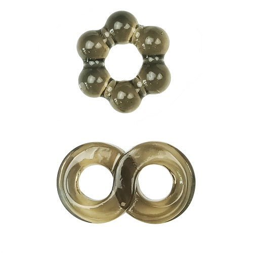 JoyRings Stamina Cock Ring Set (2 Pack) - UABDSM
