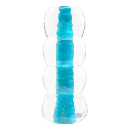 Neon Jelly Stroker Blue Neon Jelly Stroker Blue - UABDSM