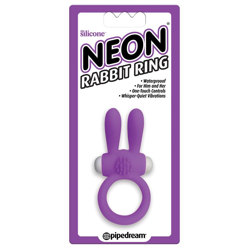 Neon Rabbit Ring Purple - UABDSM