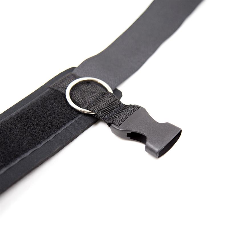 Neoprene Handcuffs with Veldro Black - UABDSM