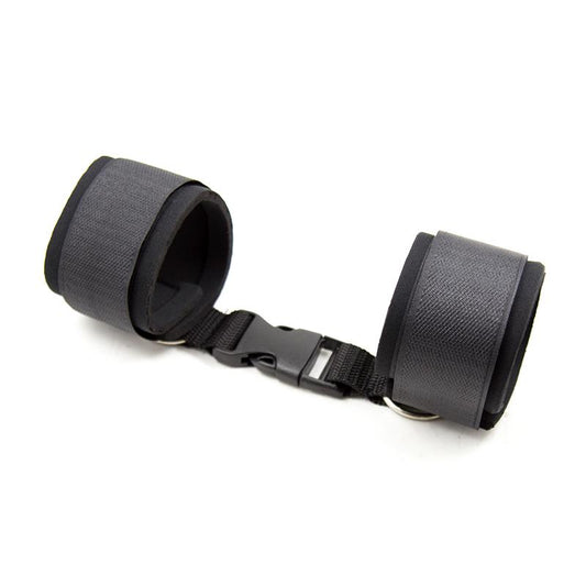 Neoprene Handcuffs with Veldro Black - UABDSM