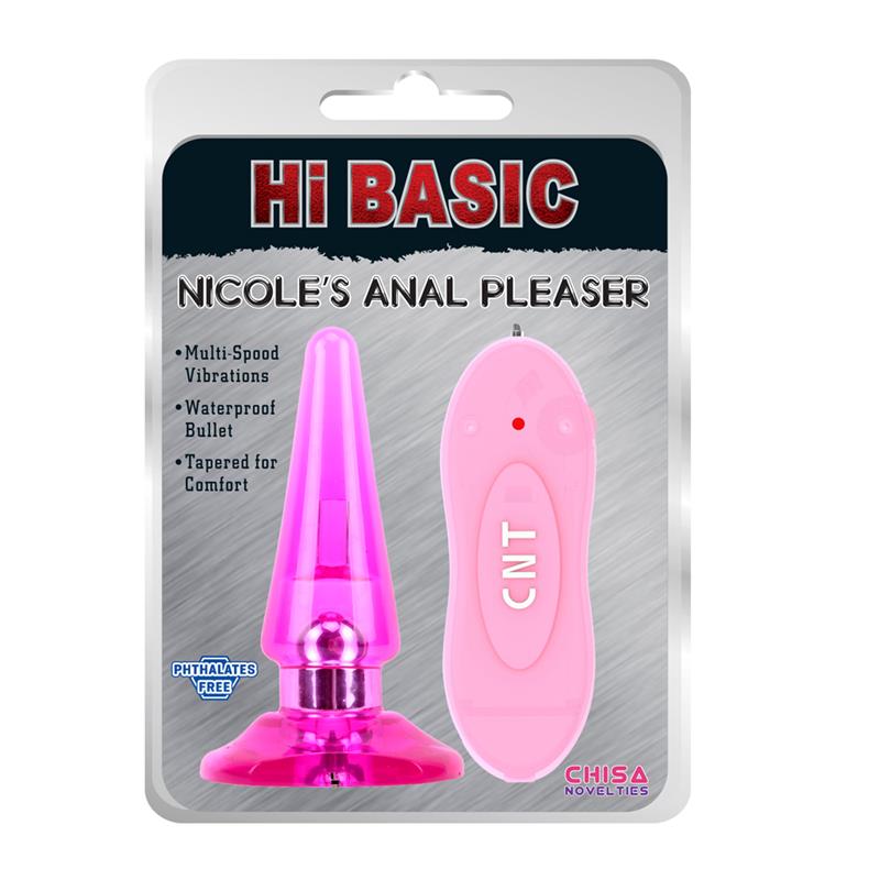 NICOLES Anal Pleaser-Pink 105 x 3cm - UABDSM