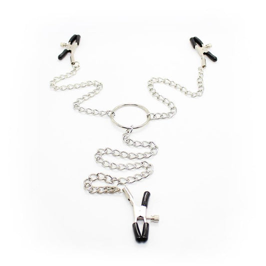 Nipple Clamps and Clit Clamps with Chain Metal - UABDSM