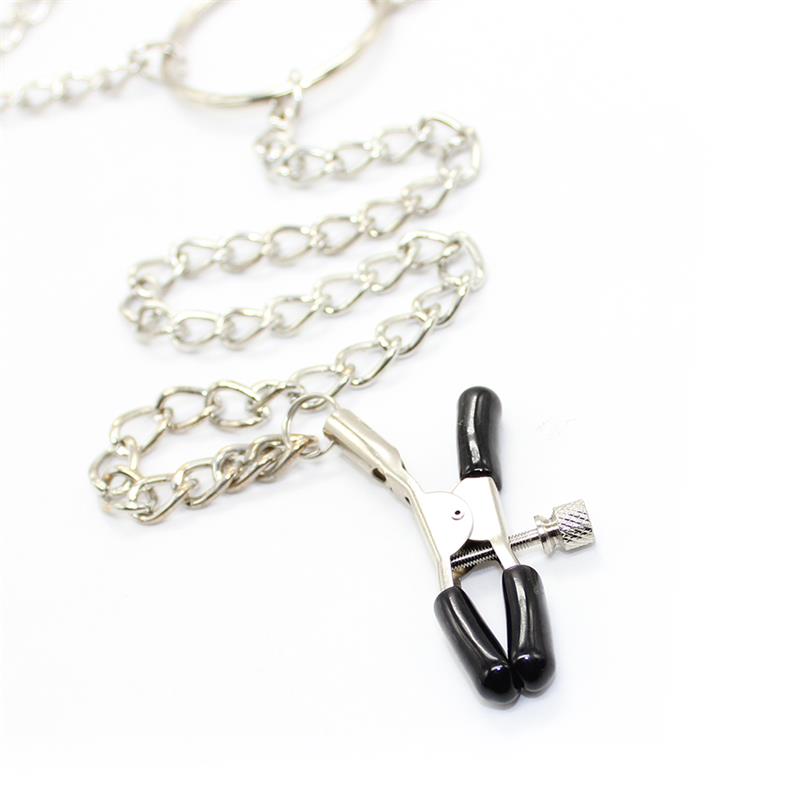 Nipple Clamps and Clit Clamps with Chain Metal - UABDSM