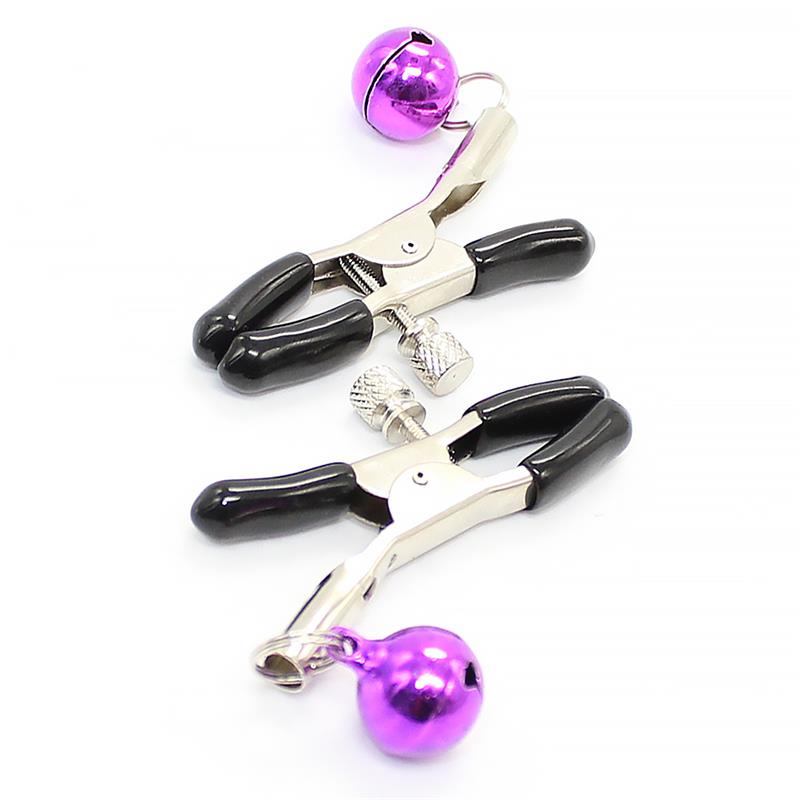 Nipple Clamps with Purple Bell - UABDSM