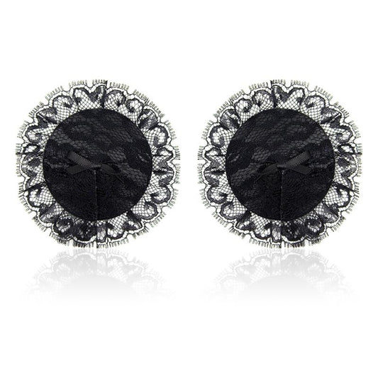 Nipple Covers with Lace Black Nipple Covers with Lace Black - UABDSM