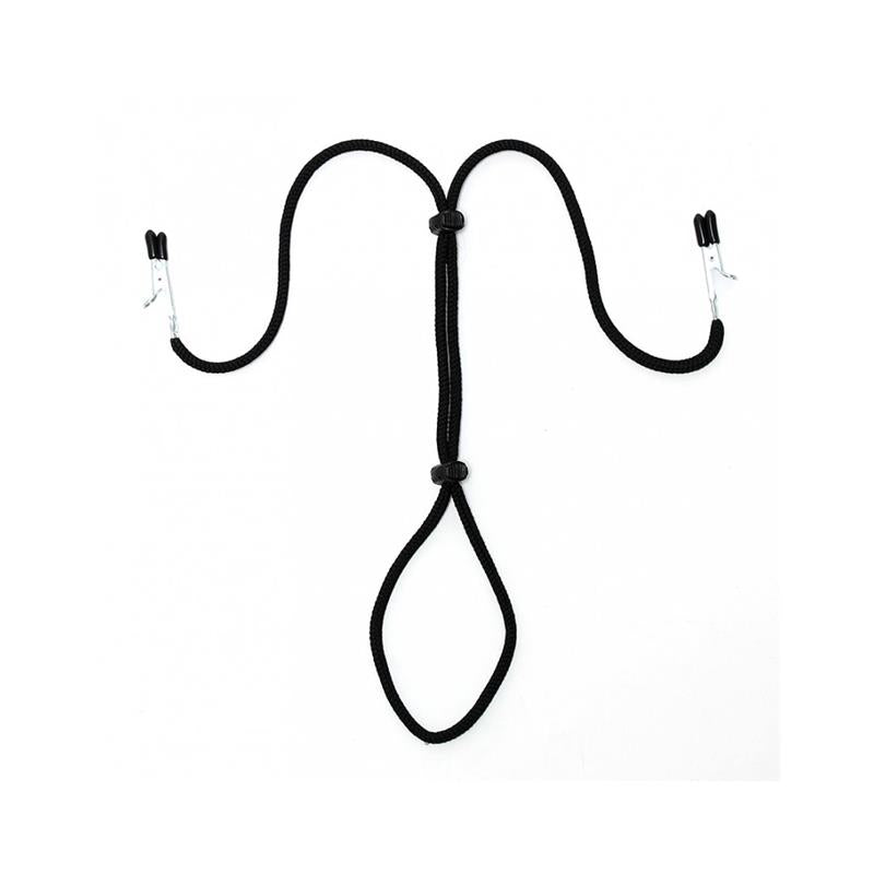 Nipples Clamps with Penis Cord - UABDSM