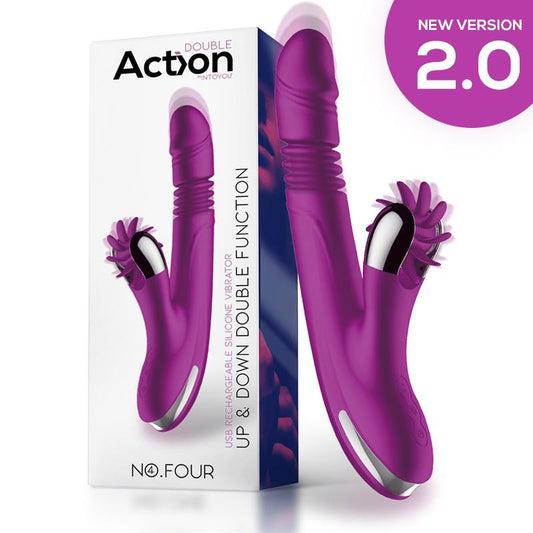 No. Four Up and Down Vibrator with Rotating Wheel 2.0 Version No. Four Up and Down Vibrator with Rotating Wheel 2.0 Version - UABDSM