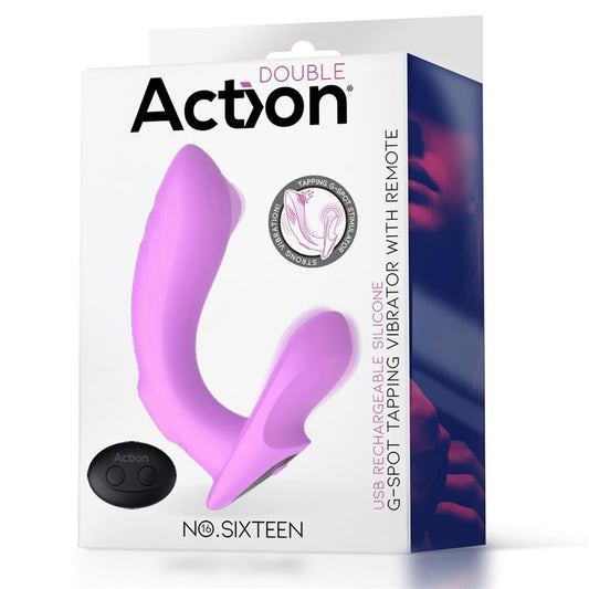 No. Sixteen Vibe with Pulsation with Remote Control G-Spot USB - UABDSM
