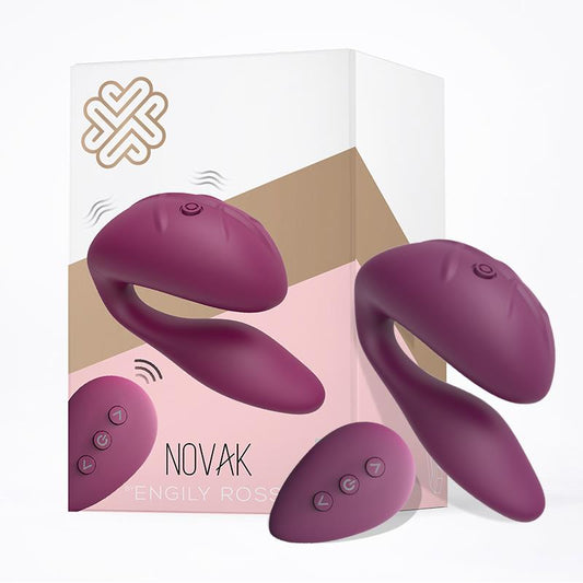 Novak Vibe for Couples Remote Control USB Purple Novak Vibe for Couples Remote Control USB Purple - UABDSM