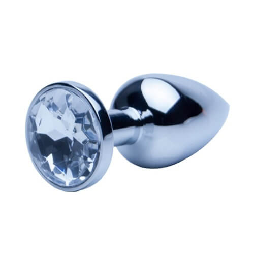 Precious Metals Silver Butt Plug-Large Precious Metals Silver Butt Plug-Large - UABDSM