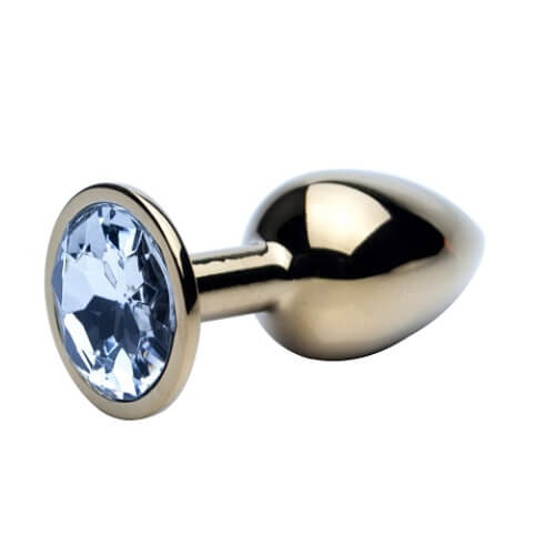 Precious Metals Gold Butt Plug-Small - UABDSM
