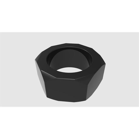 Nust Bolts Cock Ring-Black - UABDSM
