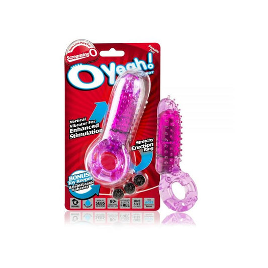 O Yeah Vertical Vibrating Ring Purple O Yeah Vertical Vibrating Ring Purple - UABDSM