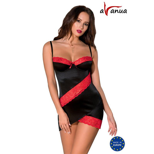 ODINA Chemise Black/Red ODINA Chemise Black/Red - UABDSM
