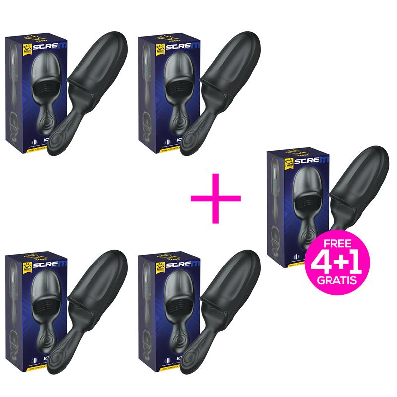 Pack 4+1 Masturbator Double Motor - UABDSM