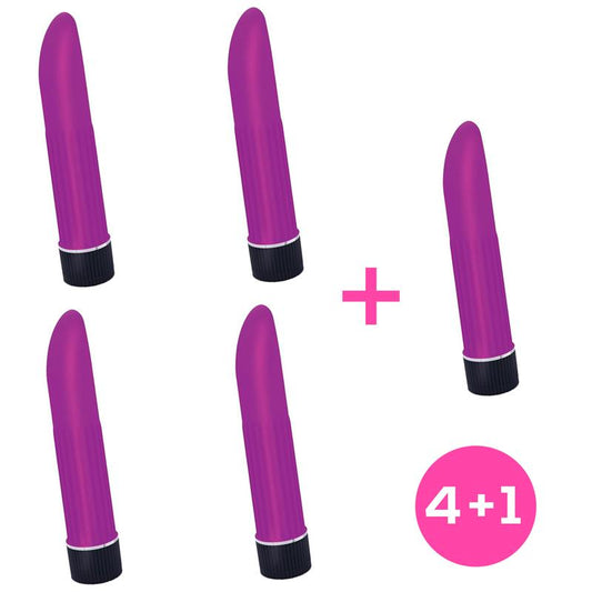 Pack 4+1 Nyly Multi-Speed Stimulator Purple Pack 4+1 Nyly Multi-Speed Stimulator Purple - UABDSM