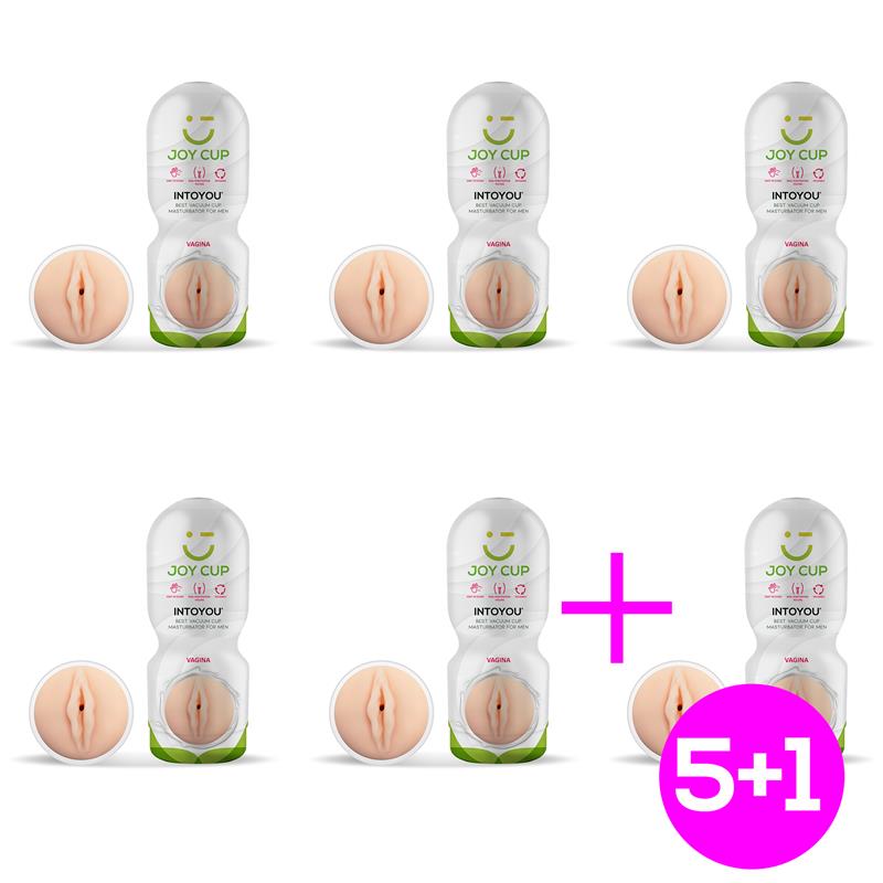 Pack 5 + 1 Masturbator Vagina Thrilling - UABDSM