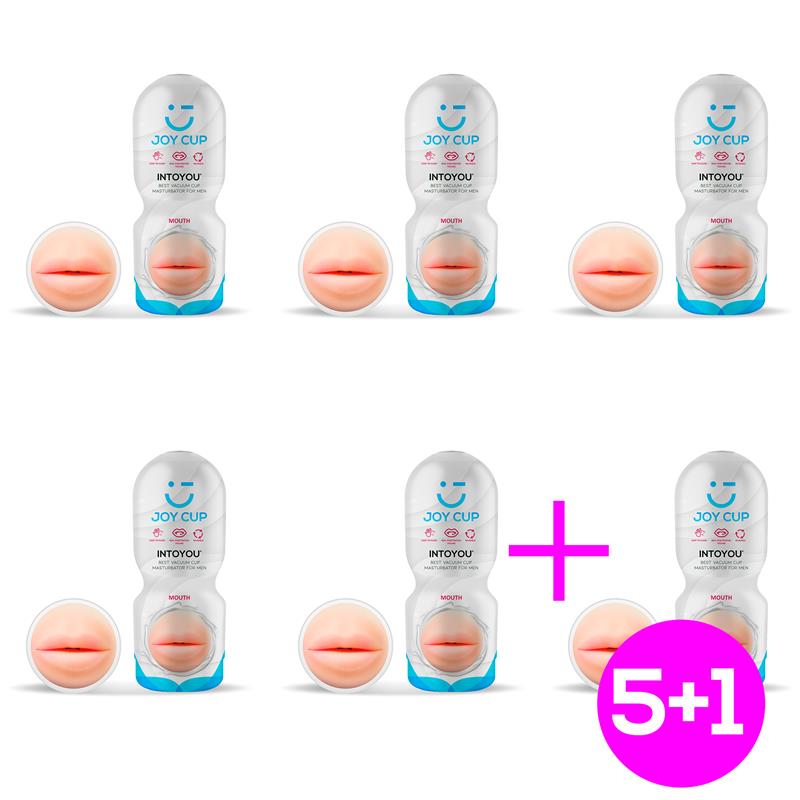 Pack 5+1 Masturbator Provocative Mouth - UABDSM