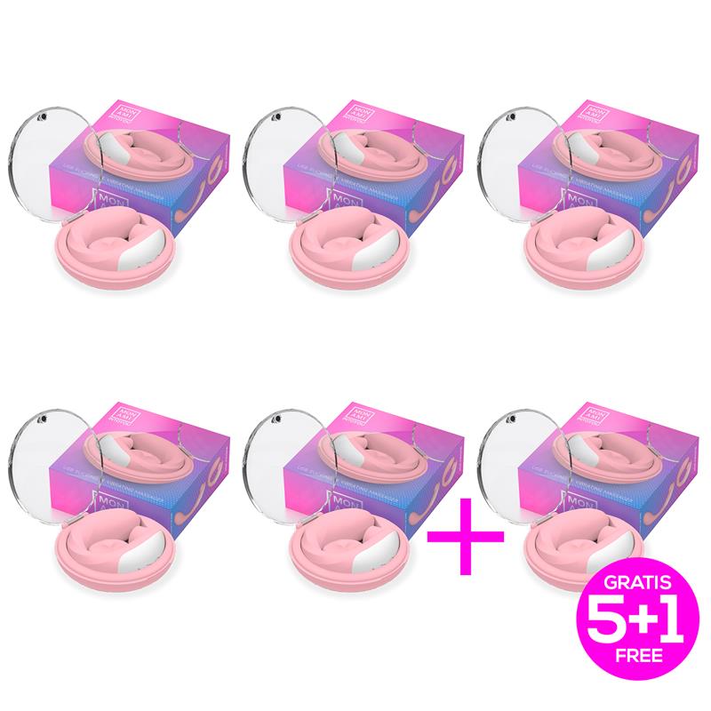 Pack 5+1 Mon Ami Clitoris Sucker and Stimulator 2 Motors Extensible USB - UABDSM