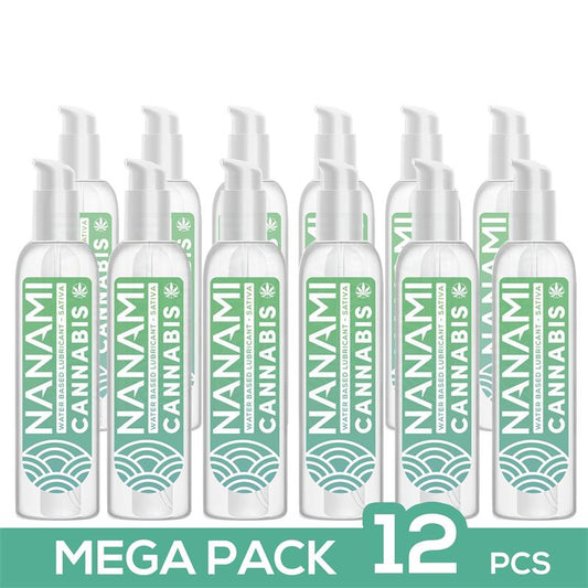 Pack de 12 Water Based Lubricant Cannabis 150 ml Pack de 12 Water Based Lubricant Cannabis 150 ml - UABDSM