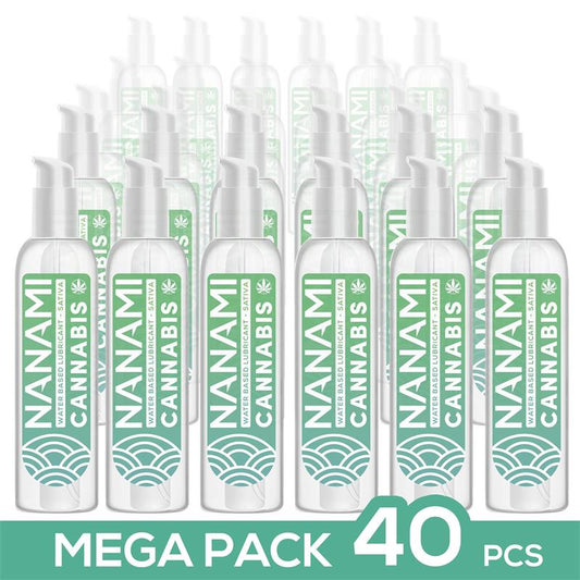 Pack de 40 Water Based Lubricant Cannabis 150 ml Pack de 40 Water Based Lubricant Cannabis 150 ml - UABDSM