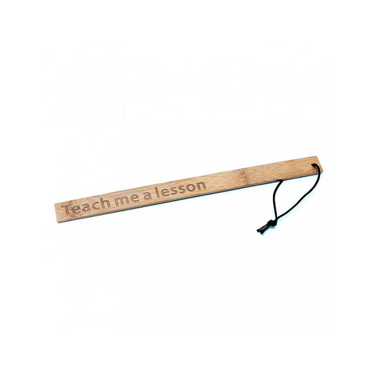 Paddle Teach Me A Lesson Bamboo Paddle Teach Me A Lesson Bamboo - UABDSM