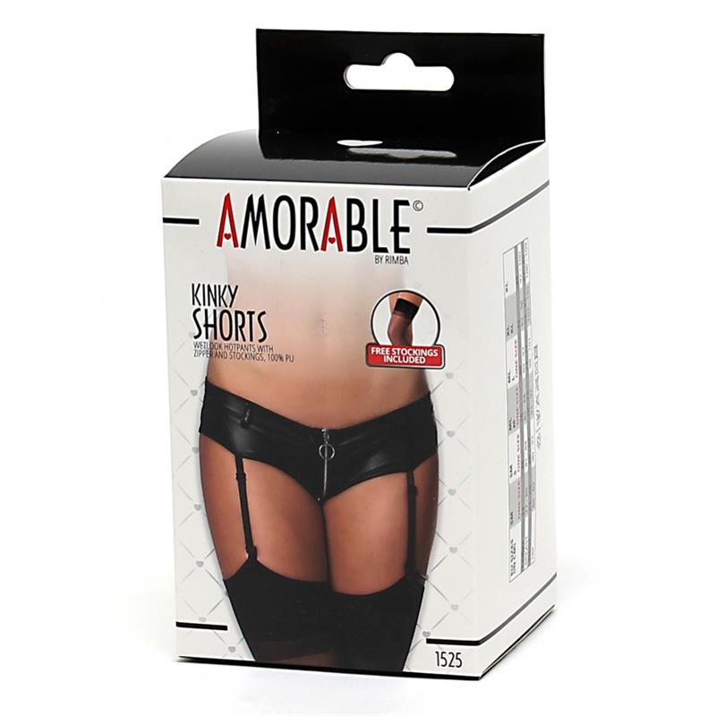 Pants with Garter Belt and Zipper - UABDSM