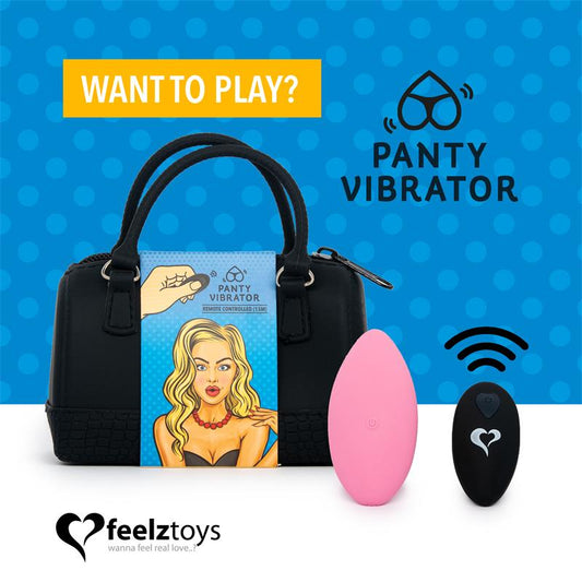 Panty Vibe Remote Controlled Vibrator Pink Panty Vibe Remote Controlled Vibrator Pink - UABDSM