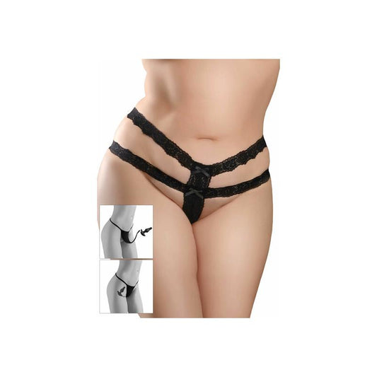 Panty with Butt Plug One Size S-L Panty with Butt Plug One Size S-L - UABDSM