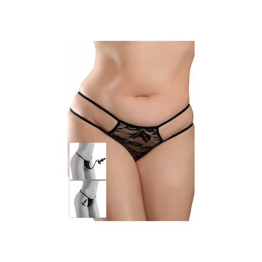 Panty with Butt Plug One Size XL-XXL Panty with Butt Plug One Size XL-XXL - UABDSM