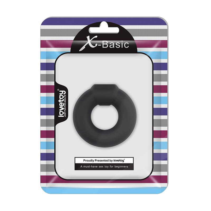 Penis Ring X-Basic Black - UABDSM