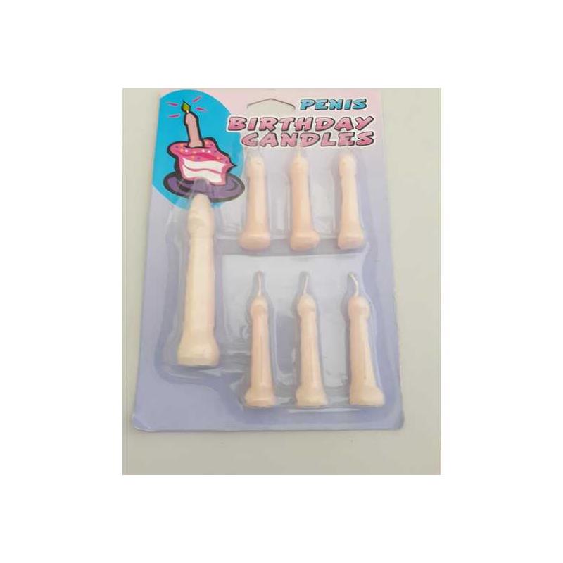 Penis Shaped Candles 7 Units - UABDSM