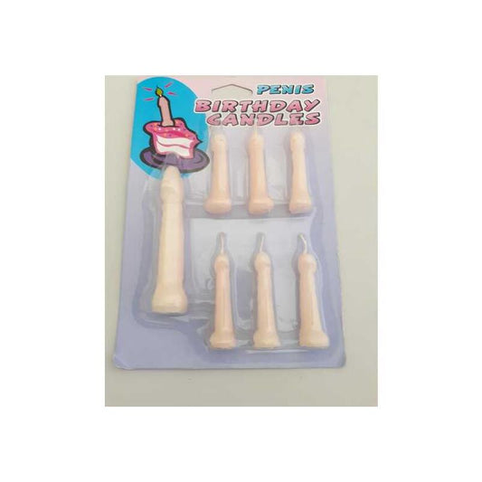 Penis Shaped Candles 7 Units Penis Shaped Candles 7 Units - UABDSM