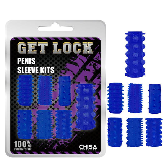 Penis Sleeve Kits-Blue Penis Sleeve Kits-Blue - UABDSM