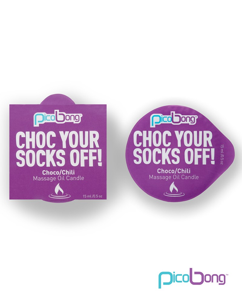 PicoBong - Massage Candle - Choco / Chili (22 Pack) - UABDSM
