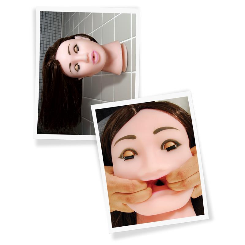 Pipedream Extreme Fuck My Face Brunette - UABDSM