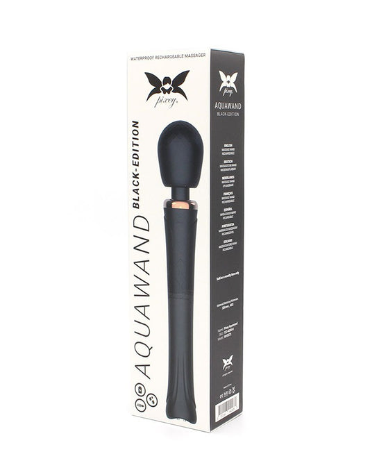 Pixey - Aquawand - Wand Vibrator - Black - UABDSM
