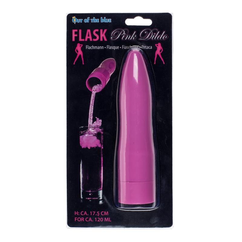 Plastic Botle Pink Stimulator Shape 120 ml - UABDSM